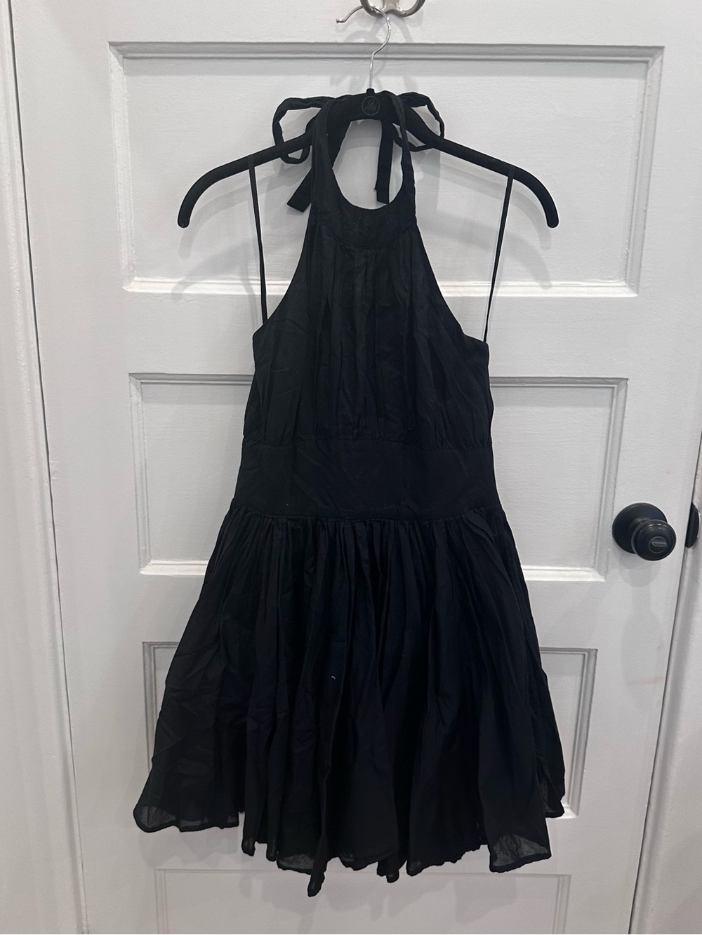 Black Halter Neck Dress
